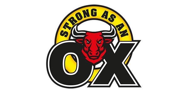 strong as an ox logo